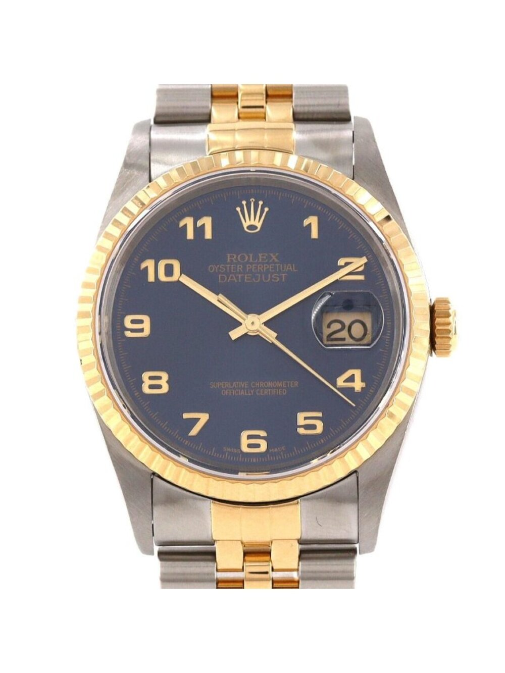 Rolex Datejust Stainless Steel Yellow Gold Automatic